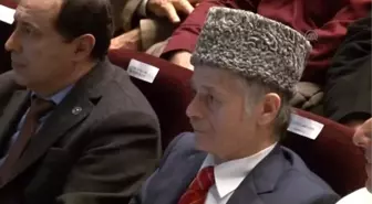 Kırım Tatar Türklerinin Lideri Kırımoğlu'na UÜ'den Fahri Doktora