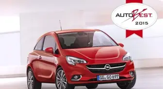 Opel Corsa'ya AutoBest 2015 'Yılın En İyi Otomobili' Ödülü