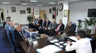 Son İgm Üyelerinden Başkan Saka'ya Ziyaret