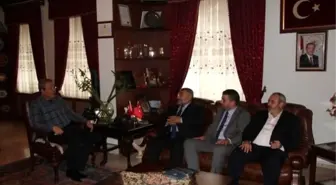 Tüm Nevşehirliler Federasyonu Başkanı Şen, Ünver'i Ziyaret Etti