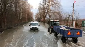 Vali Şahin, Taşkın Alanlarında İncelemelerde Bulundu
