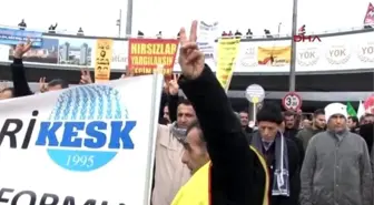 DİSK ve KESK, Bütçe Kanun Tasarısını Protesto Etti