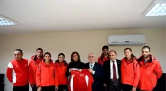 Kros Milli Takımı'ndan, Edirne Valisi Şahin'e Ziyaret