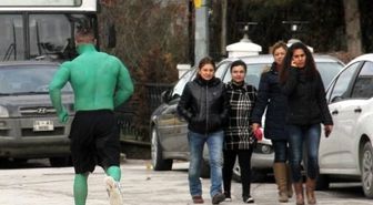 Süper Kahraman Hulk Başkent Sokaklarında