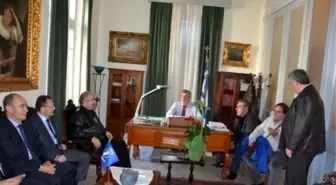 Vali Yaman'ın Midilli Ziyareti Memnuniyetle Karşılandı