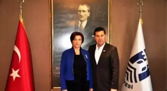 Gürdal Mumcu'dan Bodrum Belediye Başkanı Kocadon'a Ziyaret