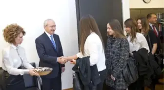 Kılıçdaroğlu, Üniversite Öğrencilerini Kabul Etti