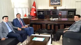 Tilli ve Şirvan Kaymakamları Baykan Kaymakamı Akıl'ı Ziyaret Etti