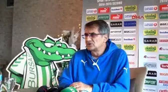 Bursaspor Teknik Direktörü Güneş Bulunduğumuz Yerden Memnun Değiliz