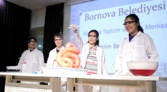 Bornova Belediyesi Çocuklara Bilimi Sevdiriyor