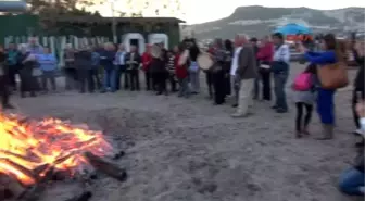 Bodrum'da Nar Tugan Ateşi Yakıldı