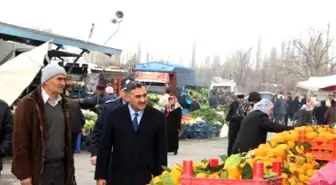 Başkan Cabbar'ın Pazar Yeri Ziyareti