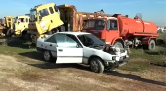 Denizli'de Otomobilin Motorunu Çaldılar