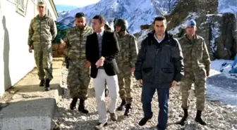 Ovacık Kaymakamı Koçak'tan, Askerlere Moral Ziyareti