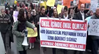 Beykoz'da Öğrenci ve Veliler Milli Eğitim'e Yürüdü