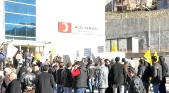 Çukurca'da 'Doktor Yok' Protestosu