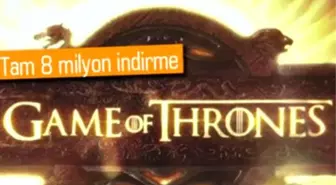 Korsan İndirme Rekoru Yine Game Of Thrones'un