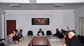 Kaymakam Tekin'den, Gümüşhacıköy Esnaf Odası'na Ziyaret