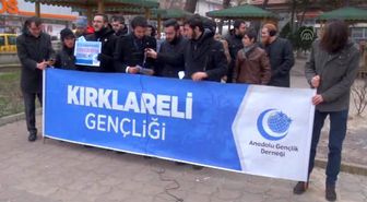 AGD Üyelerinden 'Yılbaşı Kutlaması' Protestosu