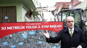 Çelebi Mehmet Bulvarı'nda İkinci Etap Başladı
