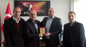 Keban Tek Spor Kulübü Yöneticilerinden Kaymakam Baskın ve Keban Su Ürünleri'ne Ziyaret