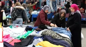 Edirne'de Güneş Yüzünü Gösterdi, Pazar Esnafı Sevindi