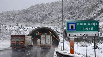 Bolu Dağı Tüneli Ulaşıma Kapandı
