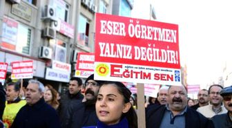 Gezi Eylemine Katıldığı İçin Meslekten Atılan Öğretmene Destek