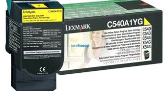 Lexmark C540a1yg Renkli Toner (C540/c543/c544)