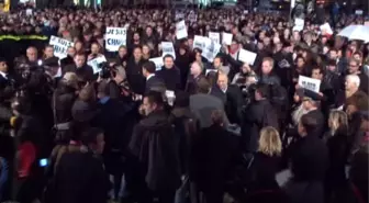 Paris'teki Saldırıya Tepkiler Sürüyor