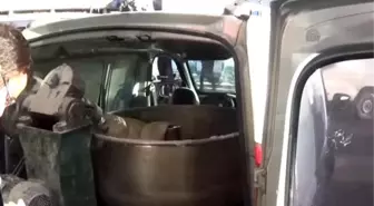 Hamur Yoğurma Makinesini Aracına Yükleyerek Jeneratör Aradı