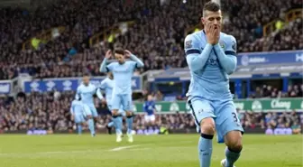 Manchester City, Everton'la 1-1 Berabere Kaldı