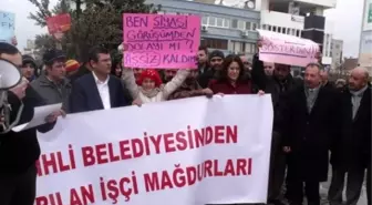 Salihli'de İşten Çıkarılan Belediye İşçilerinden Ortak Açıklama