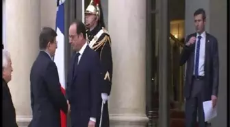 Başbakan Ahmet Davutoğlu, Elize Sarayı'nda
