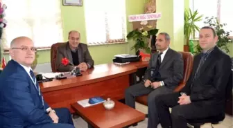 Bask'tan Çorum Gazeteciler Cemiyetine Kutlama Ziyareti