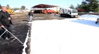 İslahiye'de Gece Kar Yağdı, Gündüz Güneş Açtı