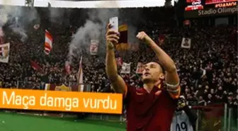 Totti Attığı Golü Özçekim Çekerek Kutladı