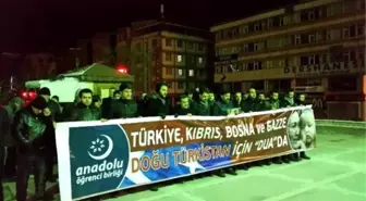 Van'dan Doğu Türkistan Halkı İçin Dua