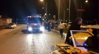 Kırkağaç'ta İki Otomobil Çarpıştı: 5 Yaralı