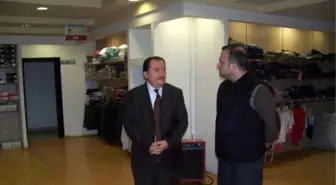 Pursaklar Kaymakamı Tebessüm Çarşısını Ziyaret Etti