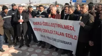 Dedaş Çalışanları Eylemdeydi