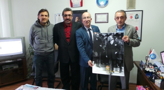 Tüfad Yöneticilerinden Türk Eğitim-Sen'e Ziyaret