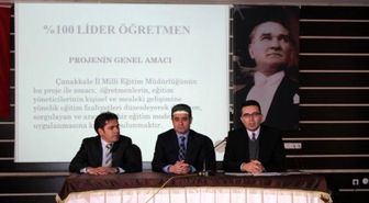 Lider Öğretmen Projesi Tanıtım Toplantısı Yapıldı