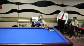 Nevşehir'de 3 Bant Bilardo Şampiyonası Yapıldı