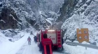 Trabzon'daki Çığ