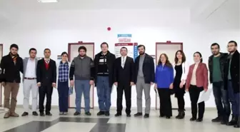 Düzce'de Genç Eller Derneğinden, Sağlık Müdürlüğüne Ziyaret