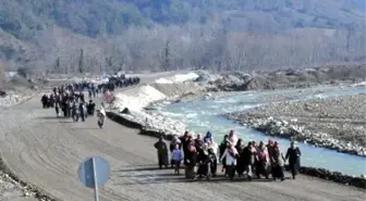 Kozcağız Barajı'nda Kamulaştırma Eylemi