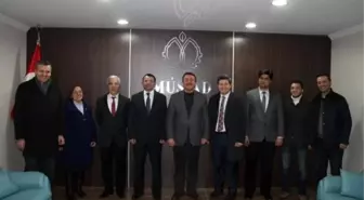 Halk Sağlığı Müdürü Arslan'dan Çakmak'a Hayırlı Olsun Ziyareti