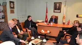 MHP İl Başkanı Anatepe'den Dagc'ye Ziyaret