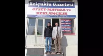 Kaymakam Tekbıyıkoğlu Yerel Basını Ziyaret Etti